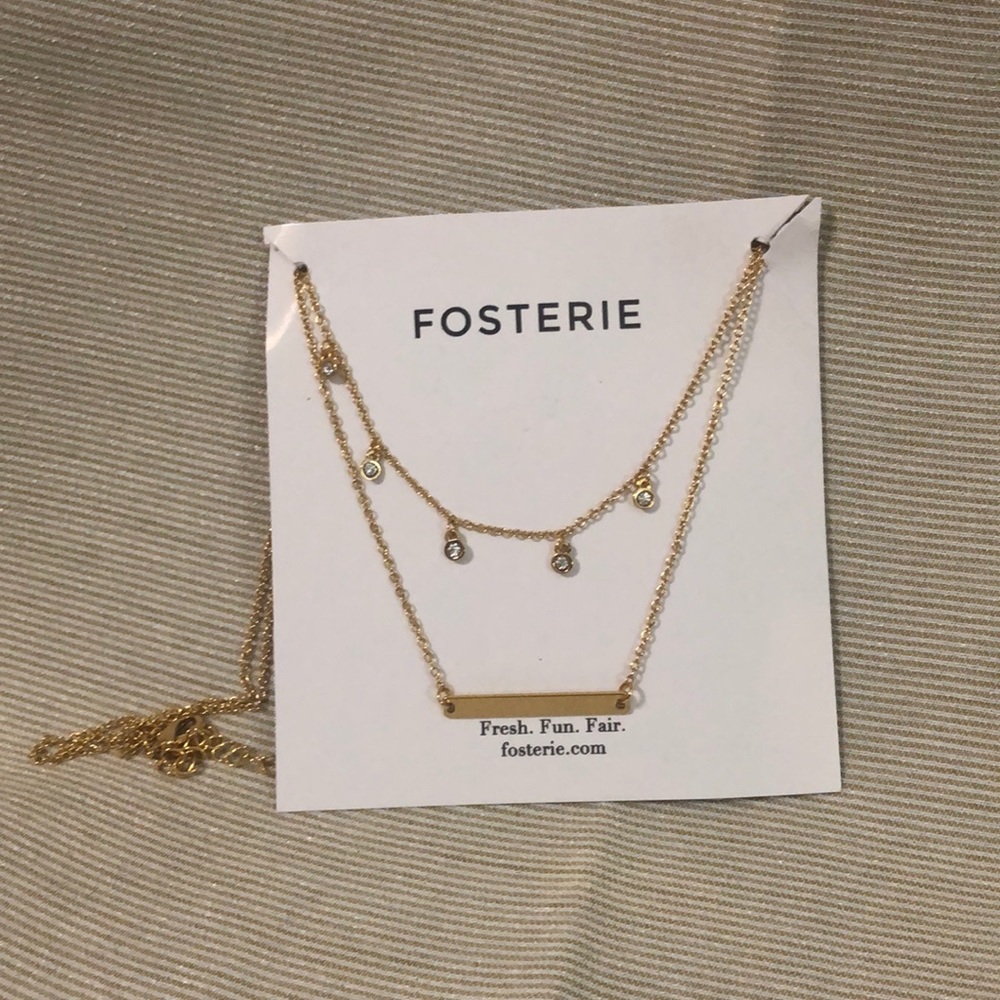 Fosterie Layered Gem Necklace - Causebox